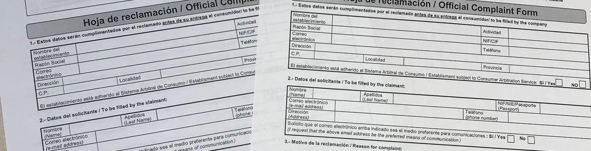 Cómo rellenar una hoja de reclamaciones para que tenga éxito